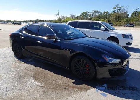 2018 Maserati Ghibli z USA, uszkodzony, nr VIN ZAM57XSAXJ1276998